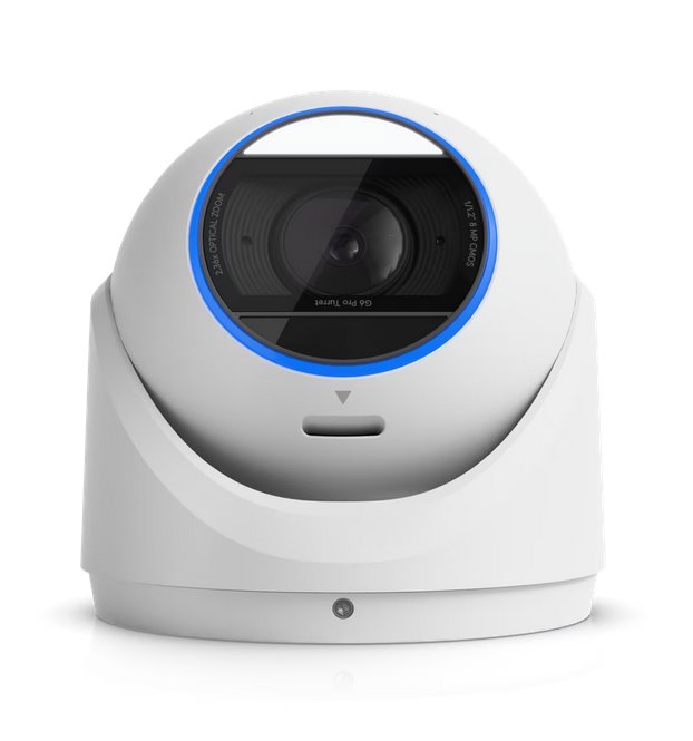 Ubiquiti UniFi Video Camera G6 Pro Turret (8MP, 3864*2160/30sn; 2.6x opt. zoom)  biela 