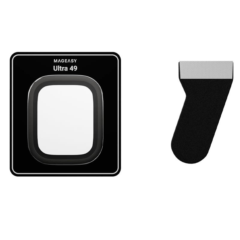 SwitchEasy Fortiz Sapphire Antireflective Protector pre Apple Watch Ultra - Midnight Black 