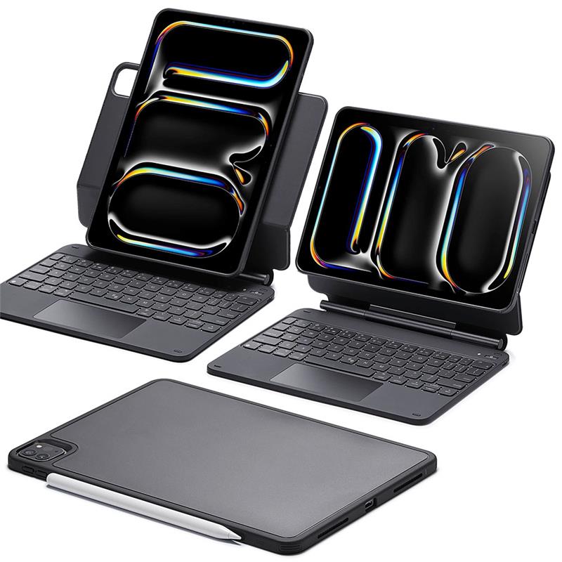 ESR klávesnica Rebound Magnetic Keyboard Case pre iPad Pro 11" M4 2024 Eng - Black *Rozbalený* 