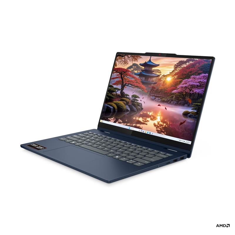 Lenovo IdeaPad 5 2-in-1 14AKP10 AMD RyzenAI7 350 16GB 1TB-SSD 14.0"WUXGA OLED Touch GL IntegRadeon PEN DOS Cosmic Blue 