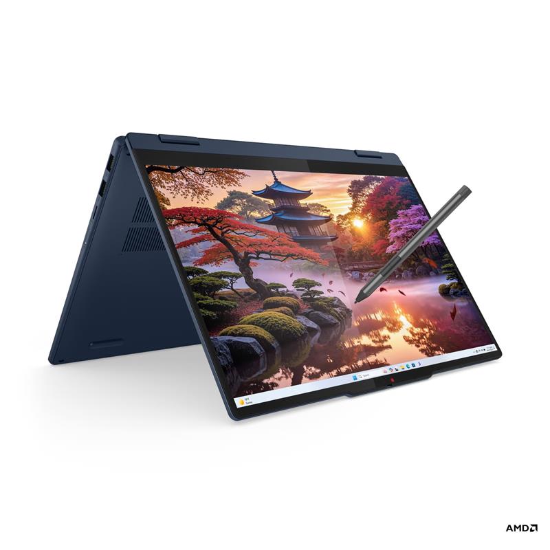 Lenovo IdeaPad 5 2-in-1 14AKP10 AMD RyzenAI7 350 16GB 1TB-SSD 14.0"WUXGA OLED Touch GL IntegRadeon PEN DOS Cosmic Blue 