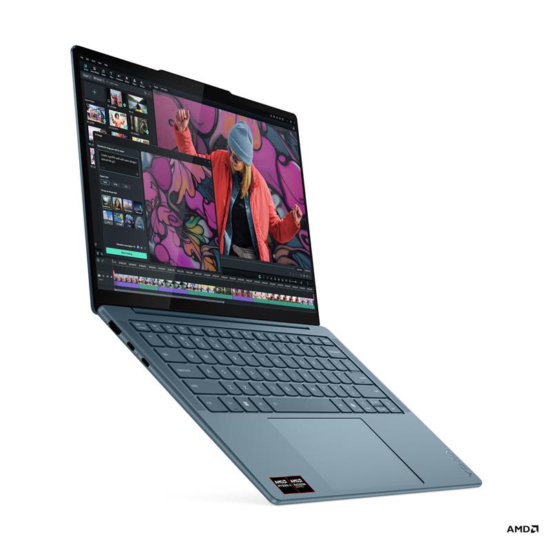 Lenovo Yoga Slim 7 14AKP10 AMD Ryzen AI 7 350 16GB 1TB 14.0"2.8K OLED GL IntegRadeon Win11Home Tidal Teal 