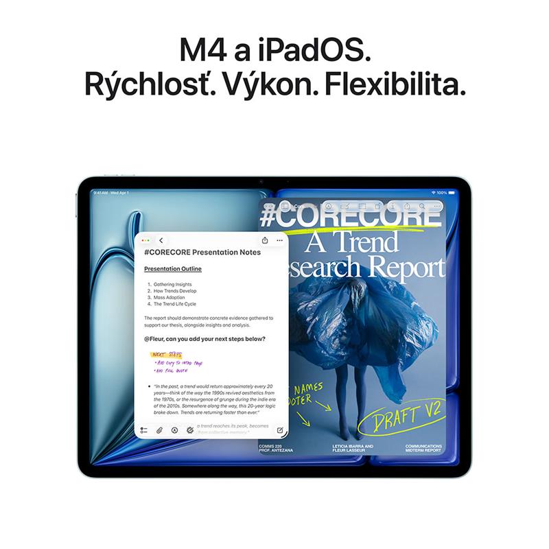 iPad Air 13" Wi-Fi 128GB Fialový (2026) 