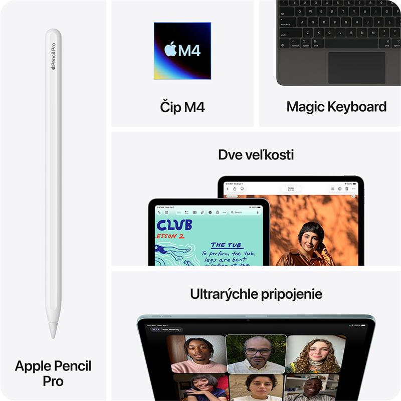 iPad Air 13" Wi-Fi 128GB Fialový (2026) 