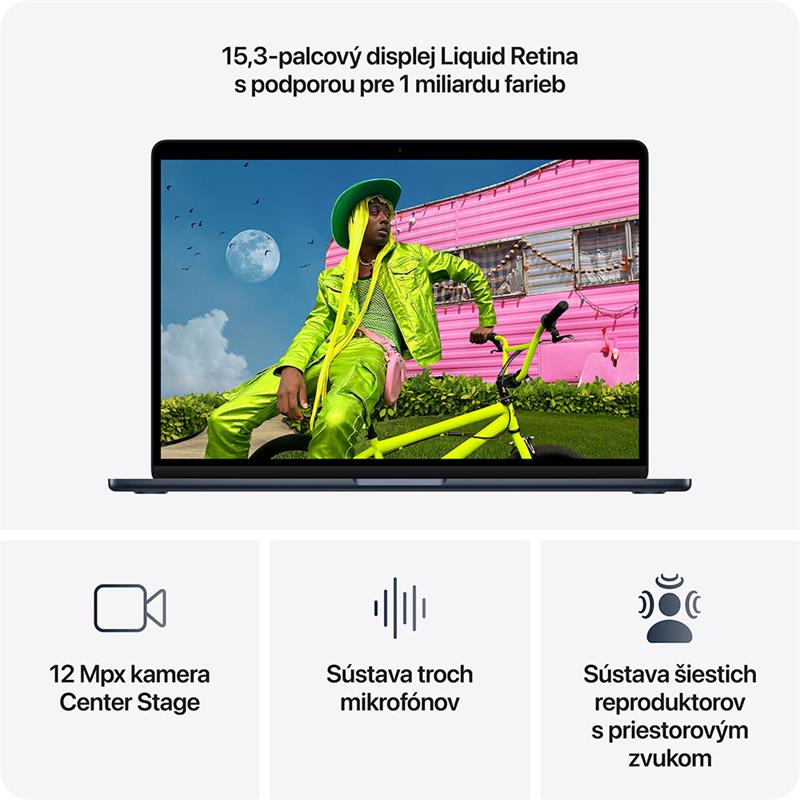 MacBook Air 15" Apple M5 10C CPU 10C GPU 16GB 512GB Nebeský modrý SK 
