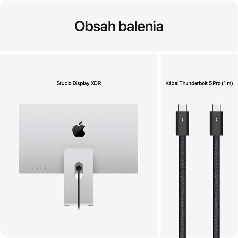Apple Studio Display XDR - Štandardné sklo - Montážny adaptér VESA (bez stojana) 