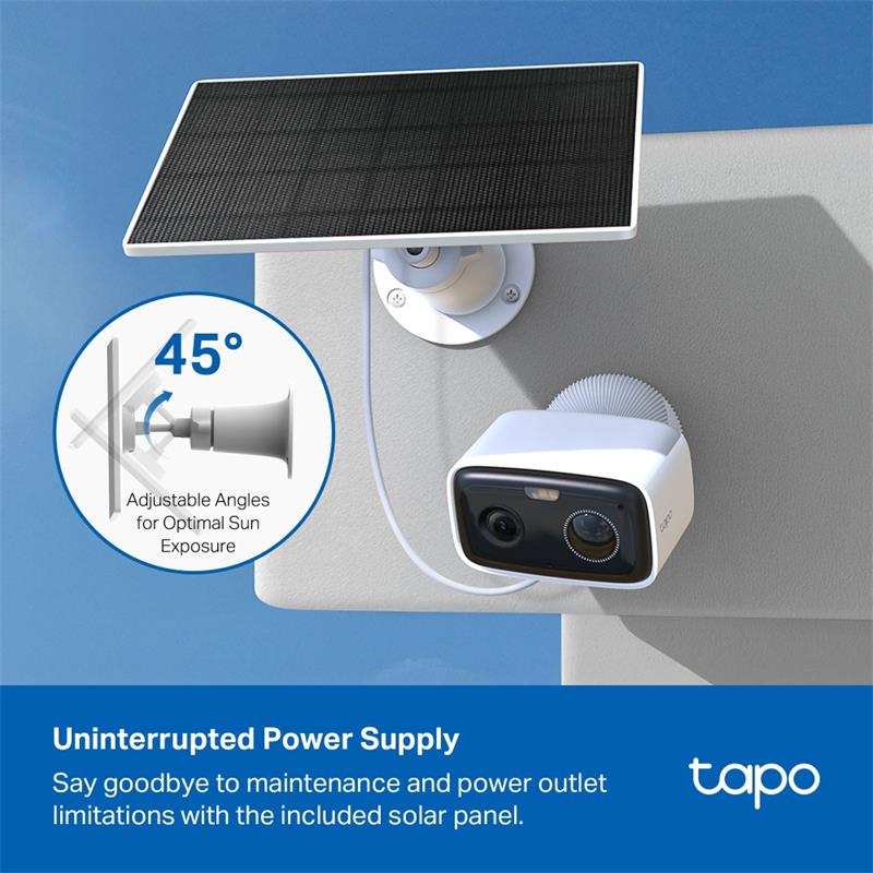 tp-link Tapo C400 KIT, Kamera so solárnym panelom 