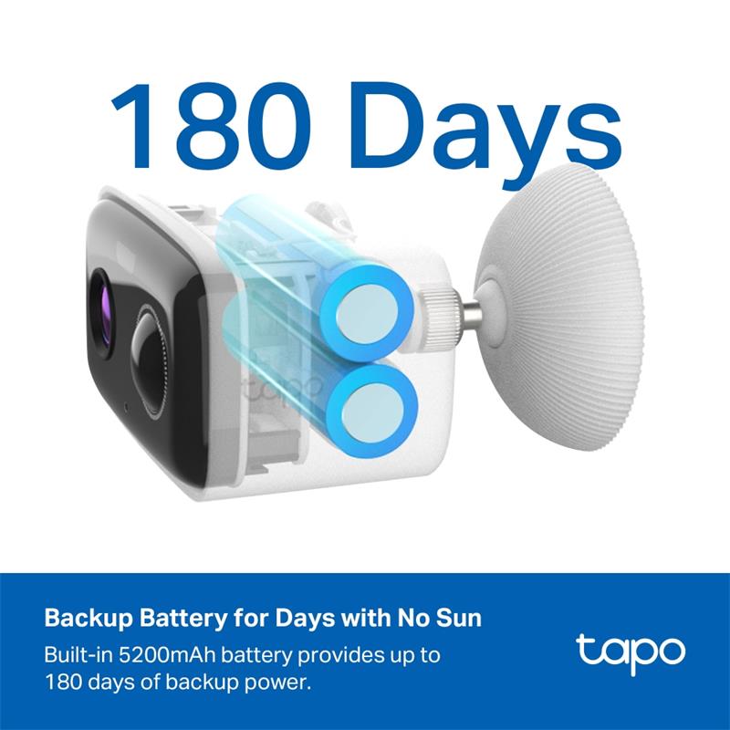 tp-link Tapo C400 KIT, Kamera so solárnym panelom 