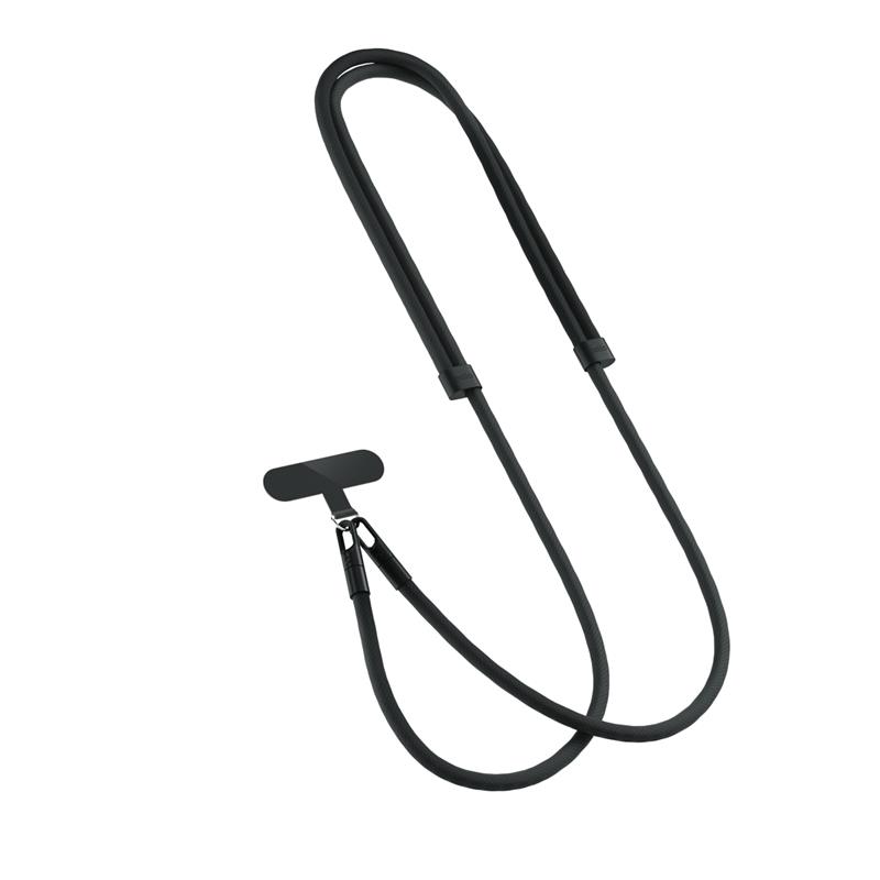 Spello Rope Crossbody Strap - čierna 