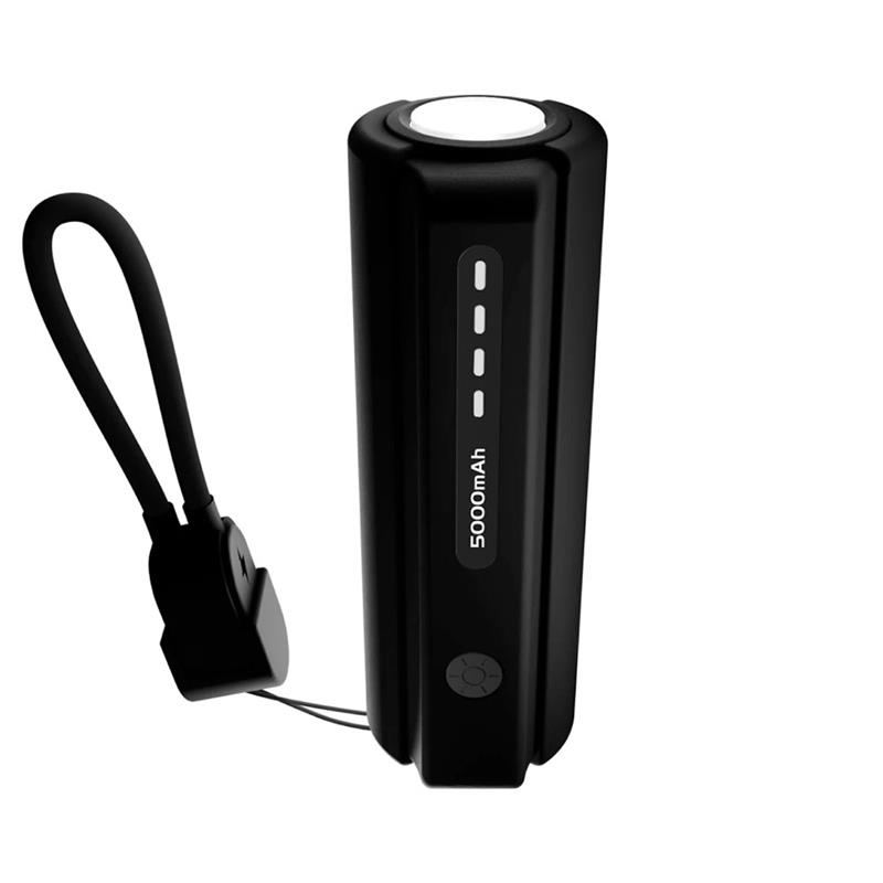 Mobile Origin PowerBank with Flashlight 5000mAh - Black 