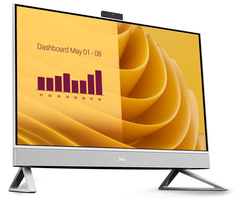 Dell 27 All-in-One EC27250 C7-150U, 16GB, 1TB, WLAN, 27" TFHD, MX570A, KM5221W, Win11 Pro, 3Yr PrSpt 