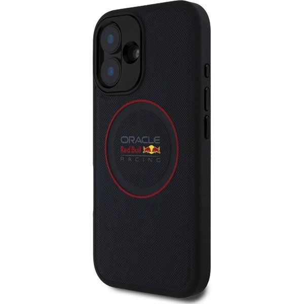 Red Bull PC/TPU Red Ring MagSafe Zadný Kryt pre iPhone 16 modrý 