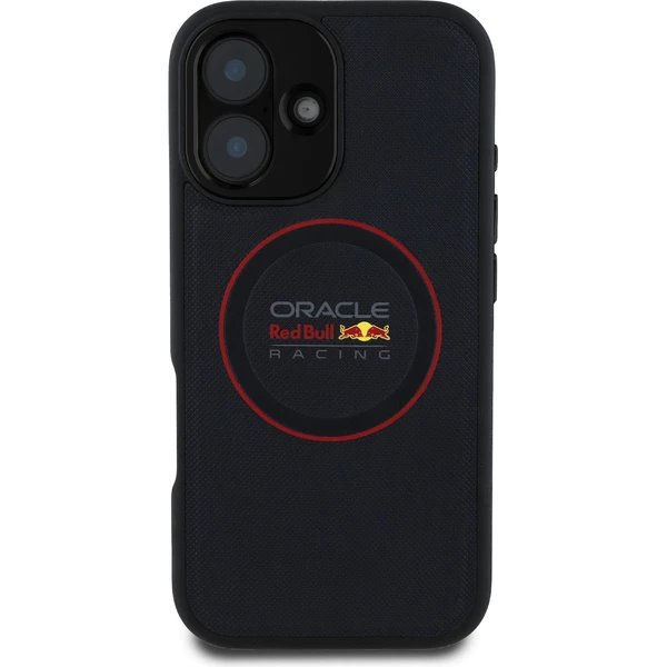 Red Bull PC/TPU Red Ring MagSafe Zadný Kryt pre iPhone 16 modrý 