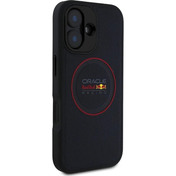 Red Bull PC/TPU Red Ring MagSafe Zadný Kryt pre iPhone 16 modrý 