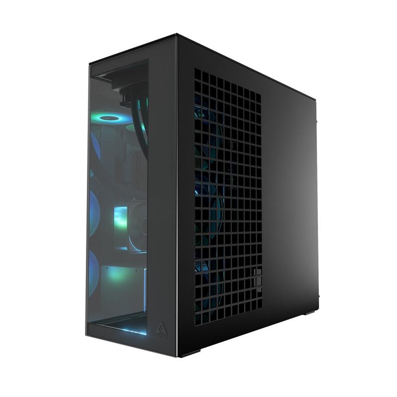 ARCTIC Premium PC Case Xtender VG (Mirror Glass), Vertical GPU Mounting, E-ATX 