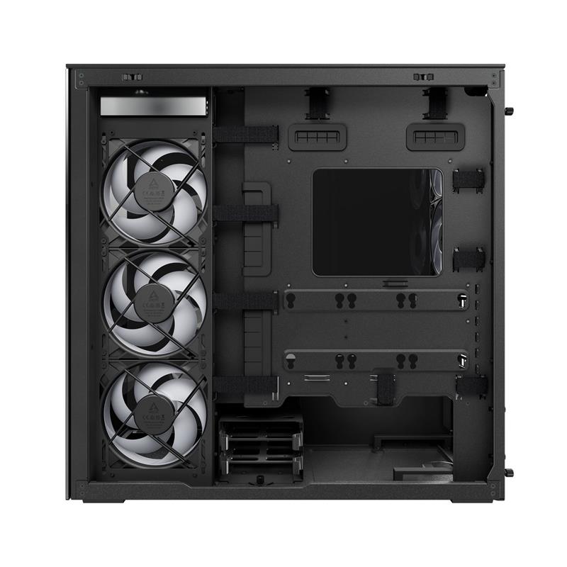 ARCTIC Premium PC Case Xtender VG (Mirror Glass), Vertical GPU Mounting, E-ATX 