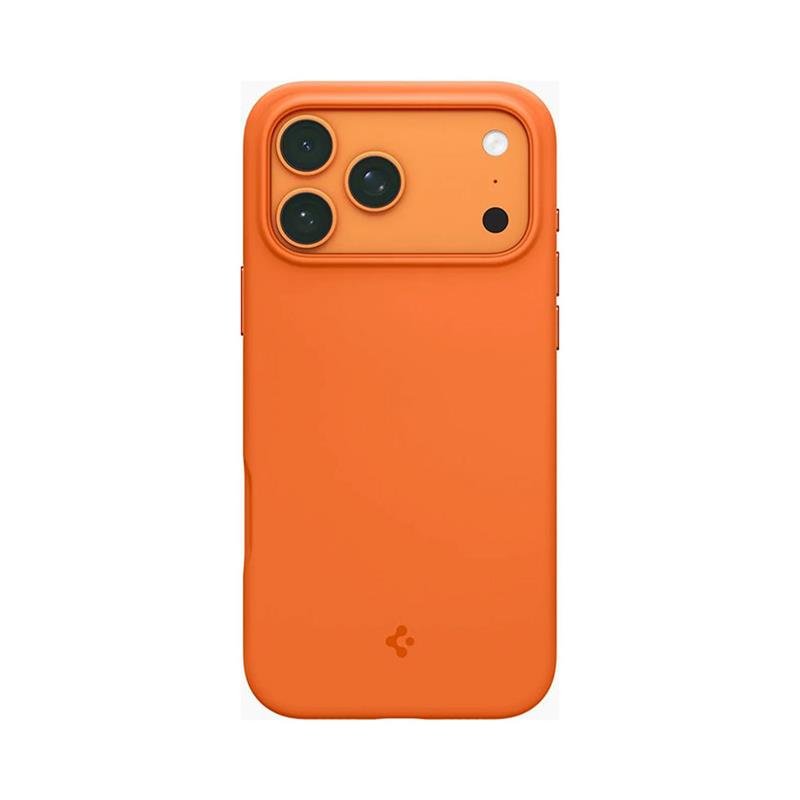 Spigen kryt Silicone Fit Magsafe pre iPhone 17 Pro - Cosmic Orange 