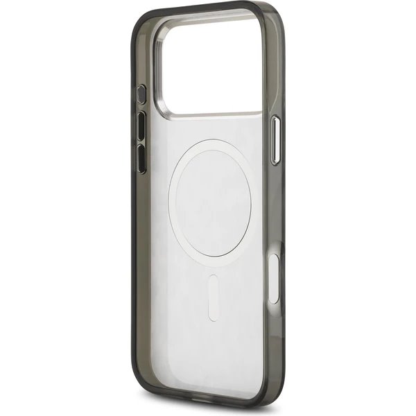 Karl Lagerfeld IML Leopard MagSafe kryt iPhone 17 Pro šedá 