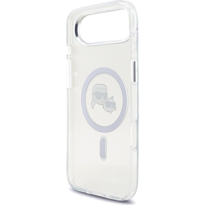 Karl Lagerfeld IML Choupette Peekaboo MagSafe MagSafe kryt iPhone Air priehľadná 