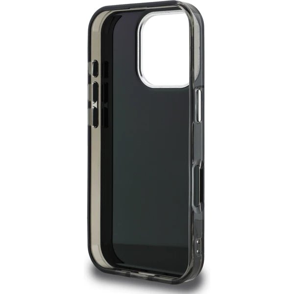 Karl Lagerfeld IML Aquarelle Karl kryt iPhone 16 Pro Max čierny 