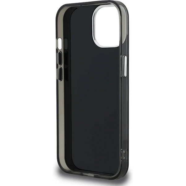 Karl Lagerfeld IML Aquarelle Karl kryt iPhone 15 čierny 