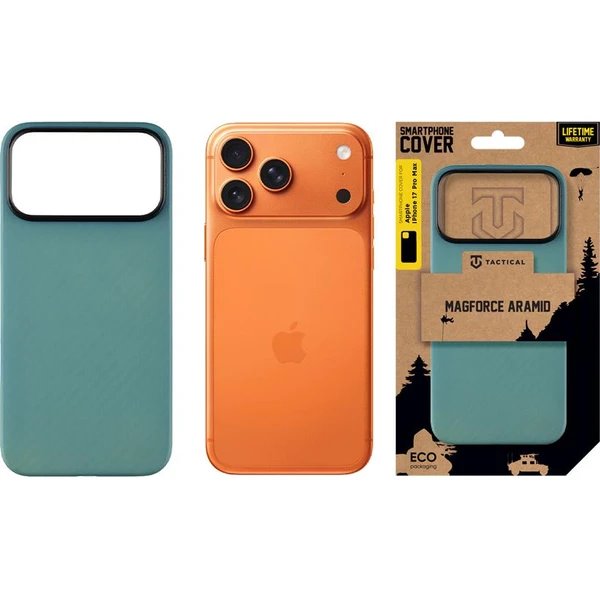 Tactical MagForce Aramid Kryt Apple iPhone 17 Pro Max modrý 