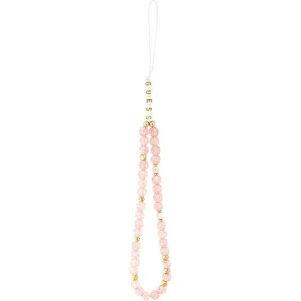 Guess IML Flowers Allover Strap MagSafe kryt iPhone 17 Pro ružový 