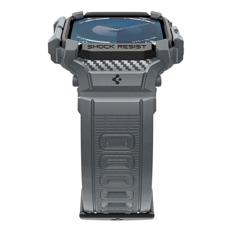 Spigen kryt Rugged Armor Pro pre Apple Watch 10 46mm - Dark Gray *Rozbalený* 