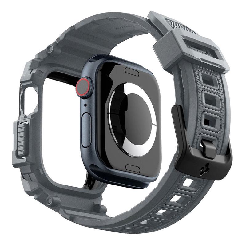 Spigen kryt Rugged Armor Pro pre Apple Watch 10 46mm - Dark Gray *Rozbalený* 
