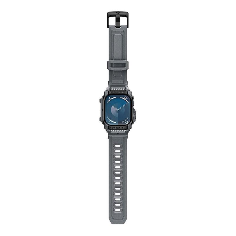 Spigen kryt Rugged Armor Pro pre Apple Watch 10 46mm - Dark Gray *Rozbalený* 