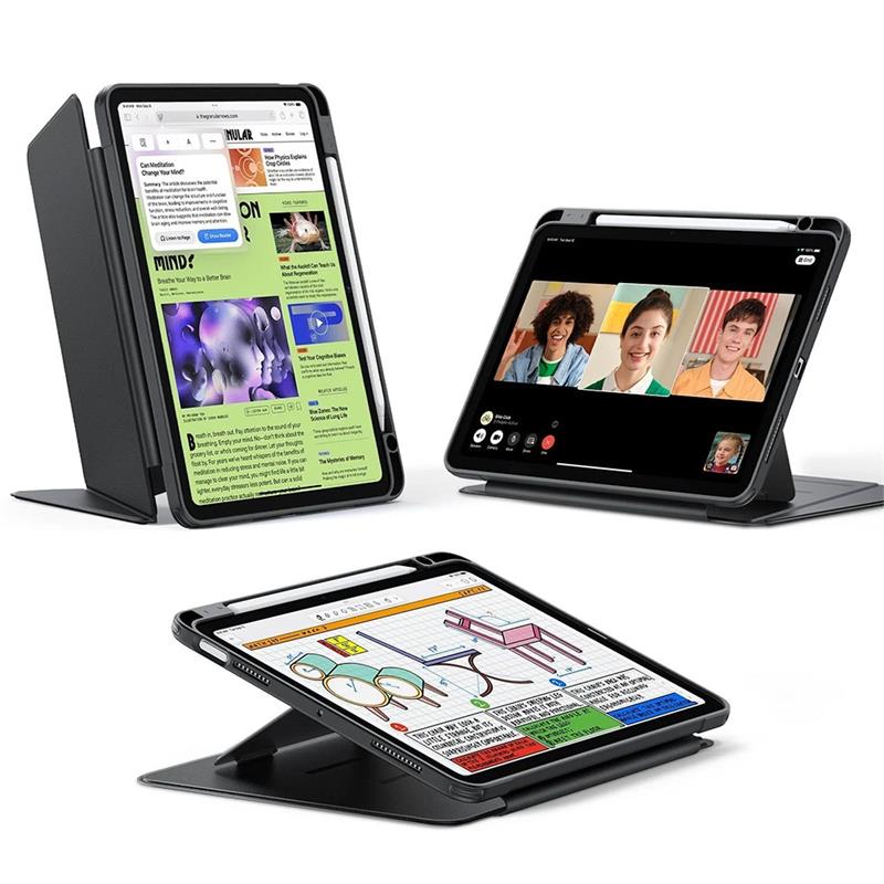 ESR puzdro Flip Magnetic Case pre iPad Air M1/M2/M3 - Black 