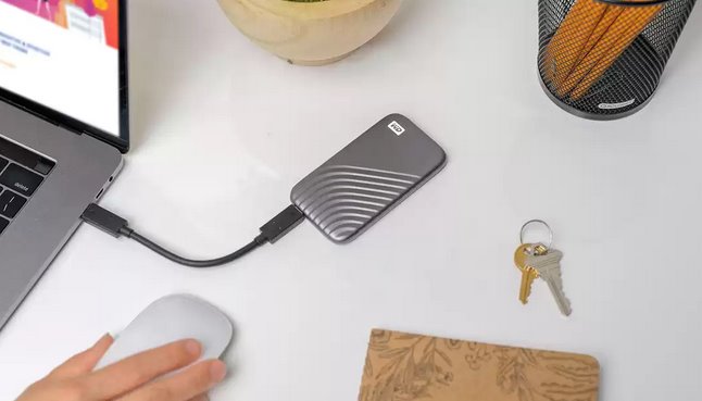 WD My Passport SSD 2TB USB 1050/1000MBps 