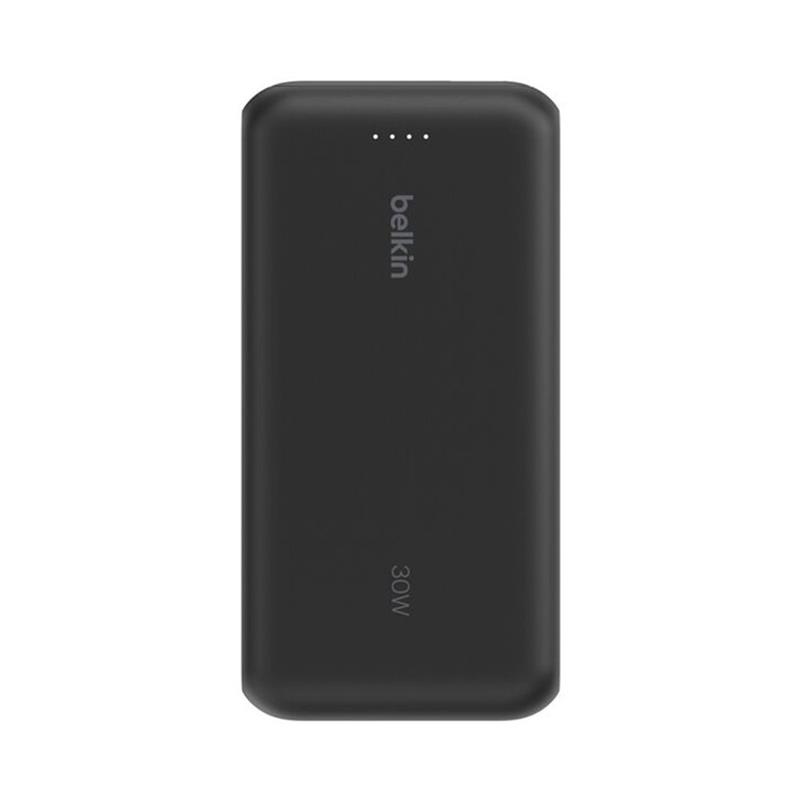 Belkin Boost Charge Powerbank 20K with Integrated Cable - Black 
