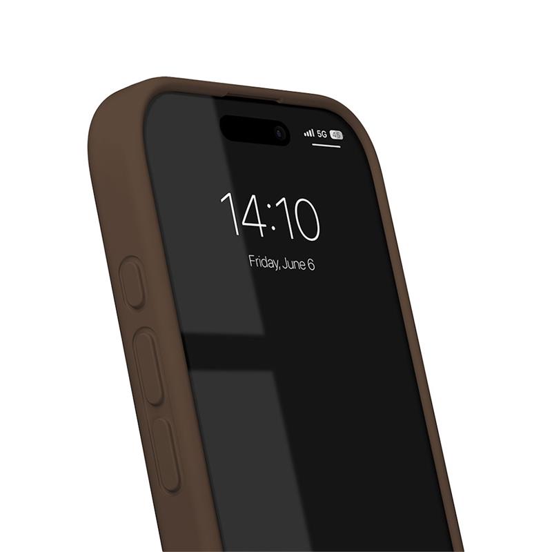 iDeal Silicone Case MagSafe iPhone 17 Mocha Mousse 