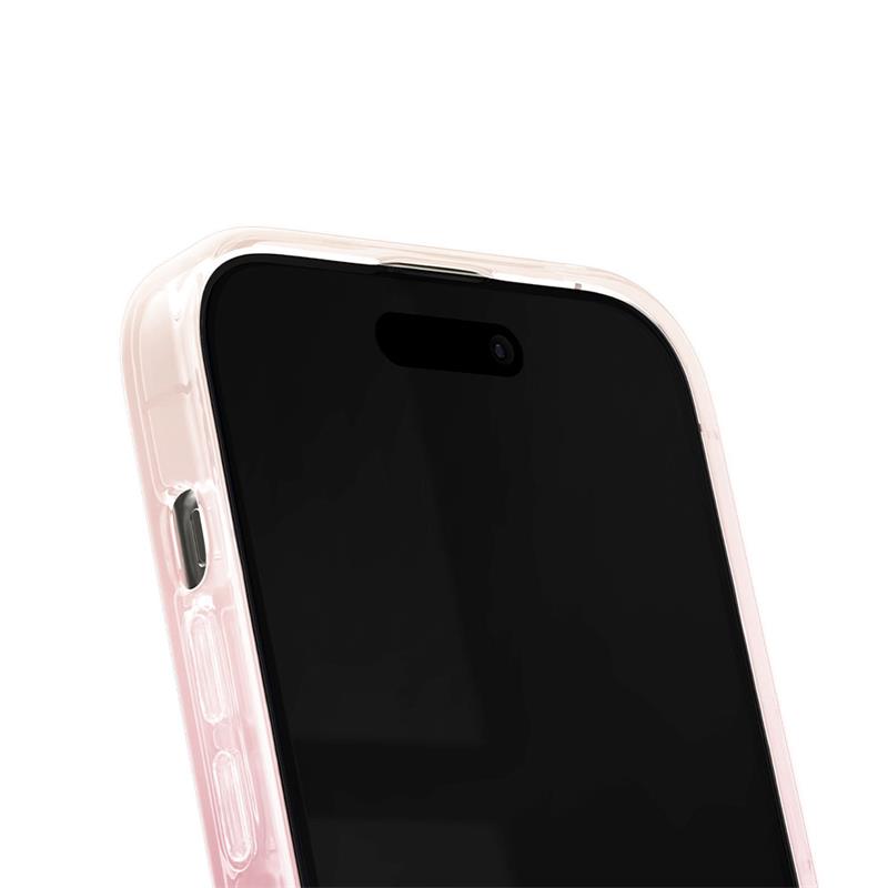 iDeal Fashion Clear Case MagSafe iPhone 13/14/15/16e/17e Rose Blush 