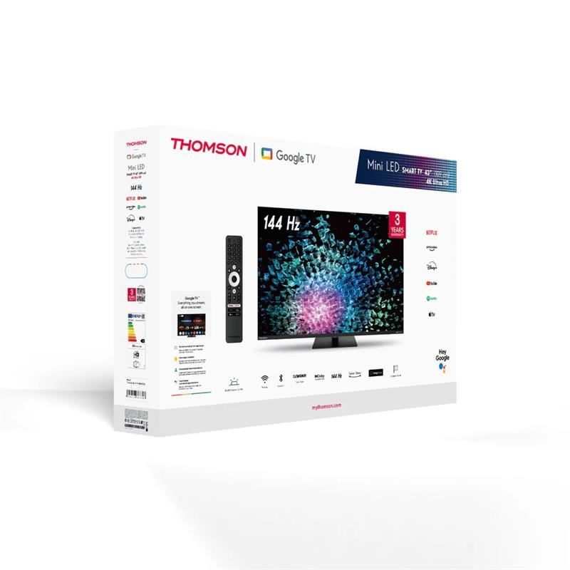Thomson 43MG7C15 - 43" Ultra HD, Google TV, Mini Led - poškodený obal 