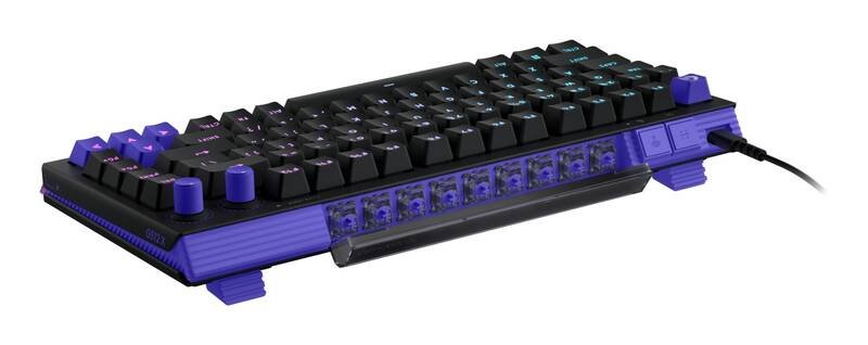 Logitech G512 X 75 - mechanická herná klávesnice, USB, hmatová, čierna, US 