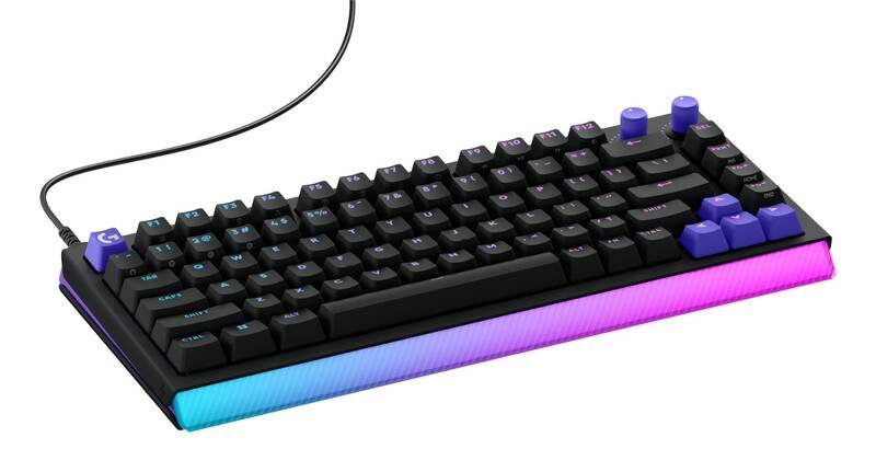 Logitech G512 X 75 - mechanická herná klávesnice, USB, lineárna, čierna, US 