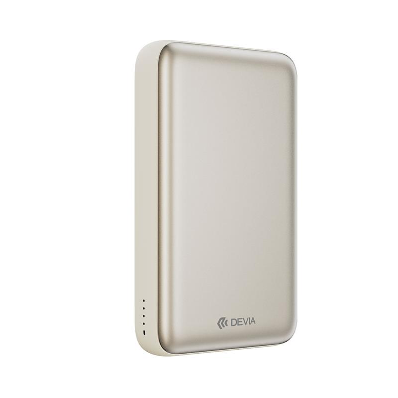 Devia powerbank Ultra12 Magnetic Wireless 10.000 mAh PD 22.5W - Gold 