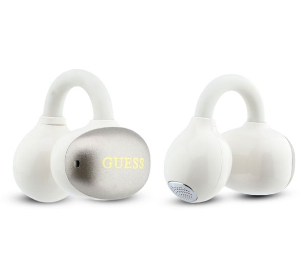 Guess Metallic Finish Classic Logo OWS Bezdrôtové Slúchadlá zlaté 