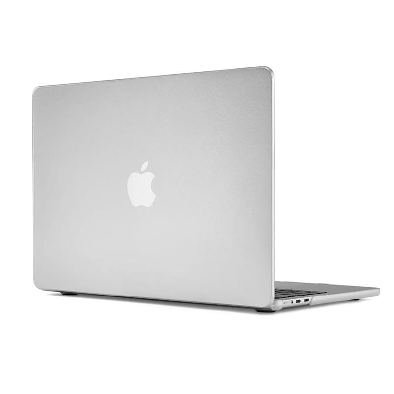 Pipetto kryt Hardshell Clear Case pre Macbook Air 13" M2//M3/M4/M5 - Frosted  Clear 