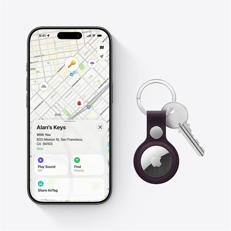 Apple AirTag (2. generácia) 1ks  