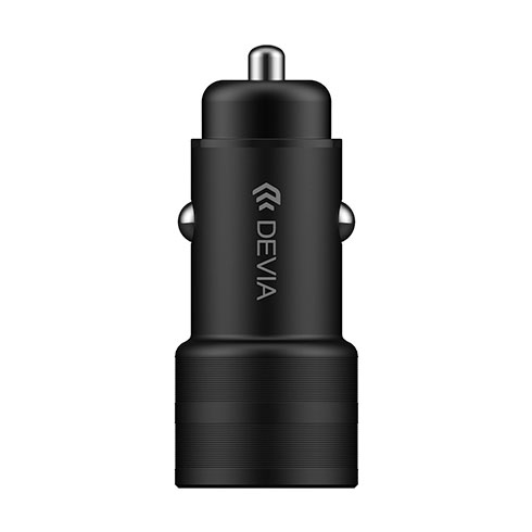 Devia nabíjačka do auta Traveller Series 2ports 5V, 2.4A - Black 