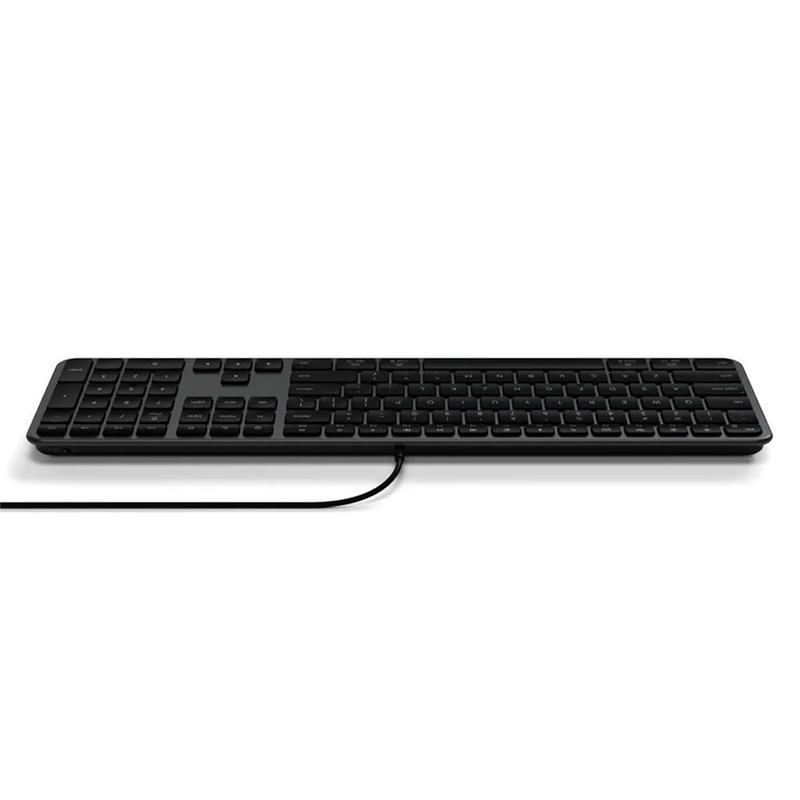 Satechi klávesnica Slim LX3 Wired Keyboard - Space Black 