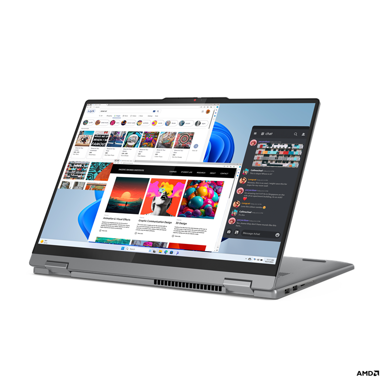 Lenovo IdeaPad5 2v1 15AHP11 AM Ryzen7 250 16GB 1TB-SSD 15.3"2.5K WQXGA OLED Touch GL IntegRadeon PEN Win11Home Luna Grey 