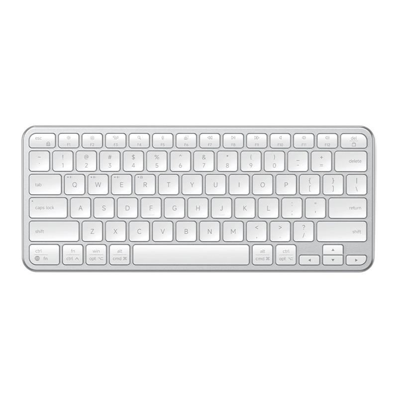 Satechi klávesnica Slim EX1 Wireless Keyboard - Silver 