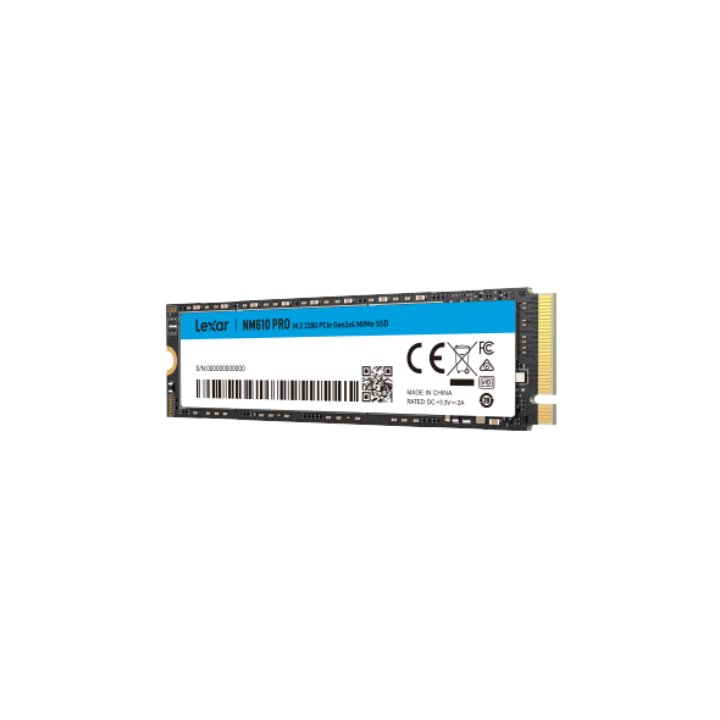 Lexar SSD NM610PRO 500GB M.2 NVMe Gen3 3000 MBps 