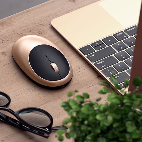 Satechi myš M1 Bluetooth Wireless Mouse - Gold 