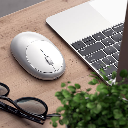 Satechi myš M1 Bluetooth Wireless Mouse - Silver 