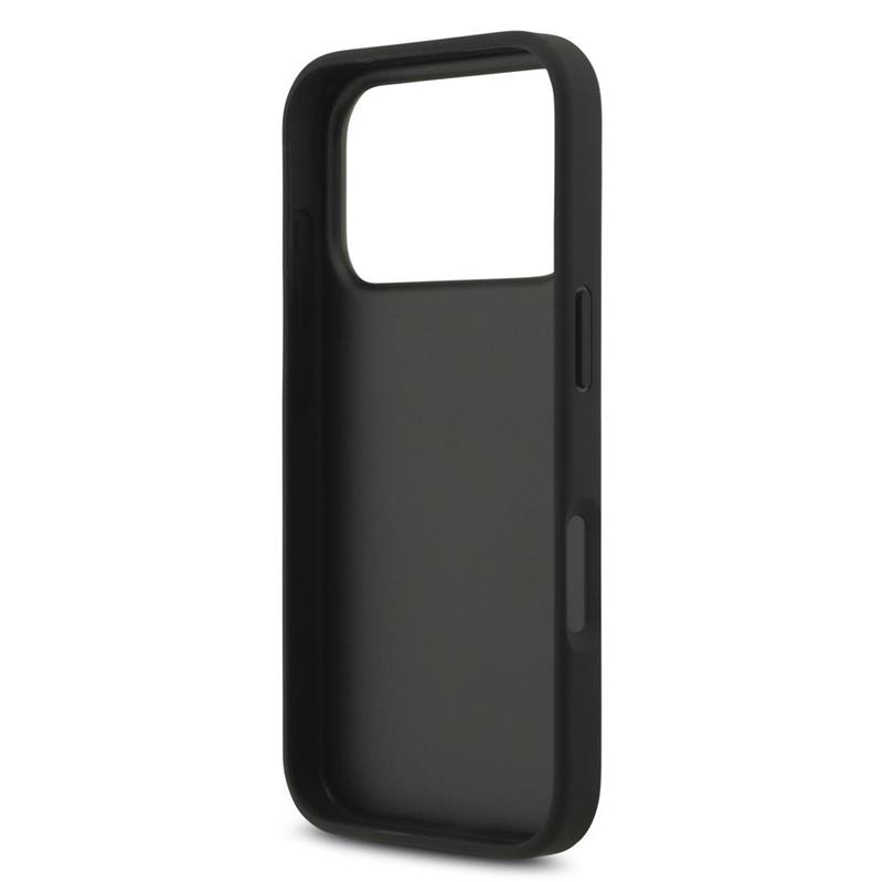 Guess PU 4G Metal Logo kryt iPhone 18 Pro Max šedá 